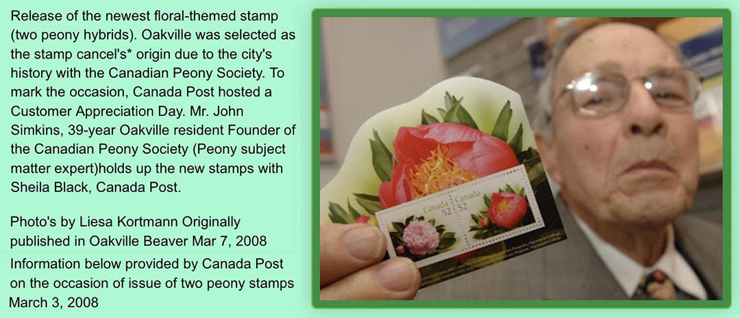 John Simkins Postage Stamps